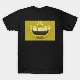 Yellow Tiki Smile Mask! T-Shirt